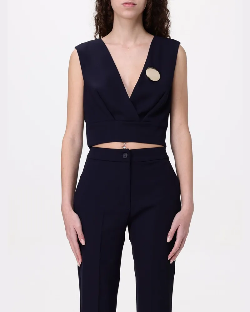 Hanita Top damen Blau