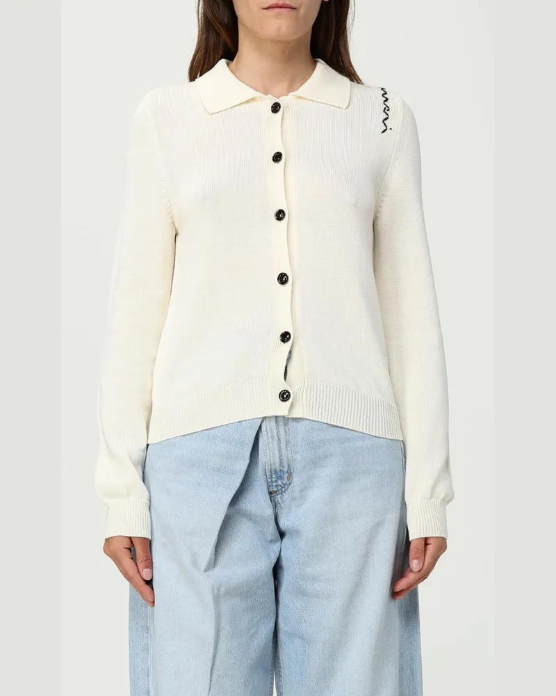 Marni Strickjacke damen Weiß