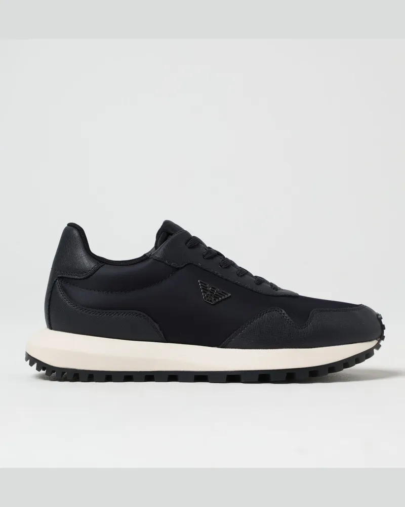 Emporio Armani Sneakers herren Blau