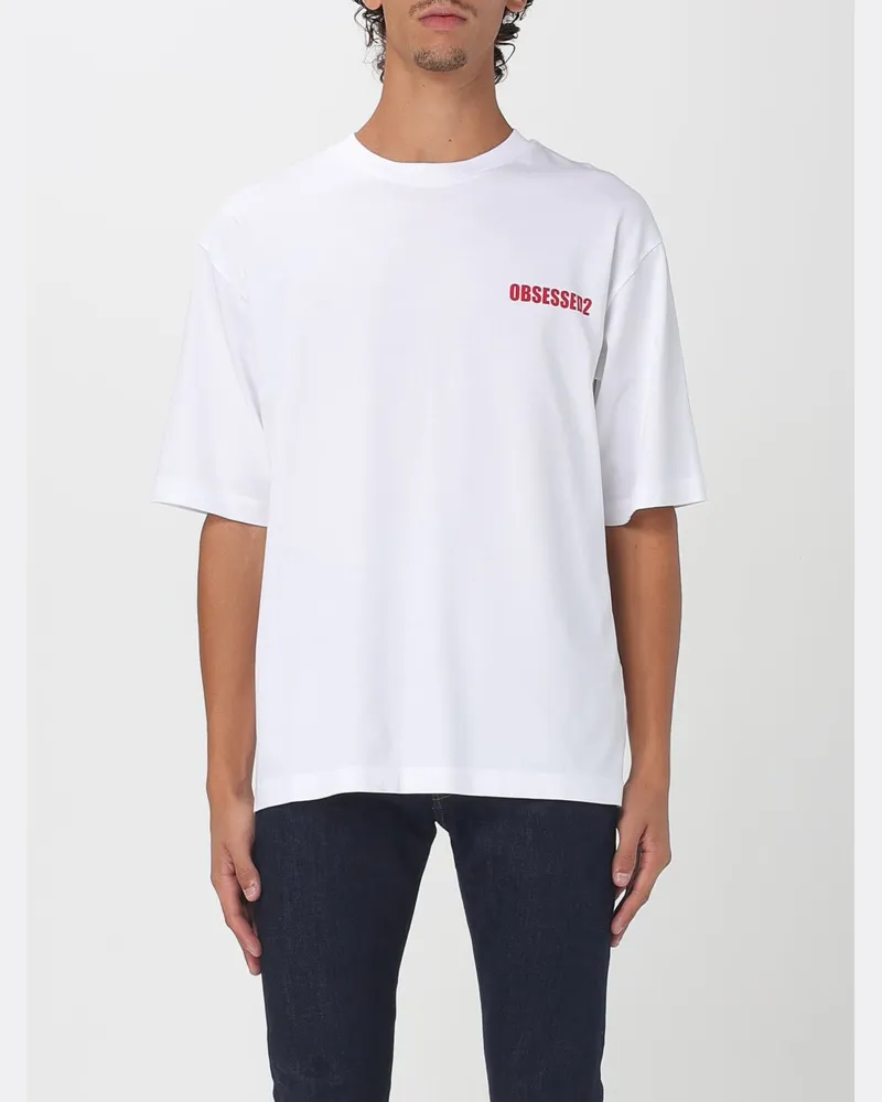 Dsquared2 T-shirt herren Weiß