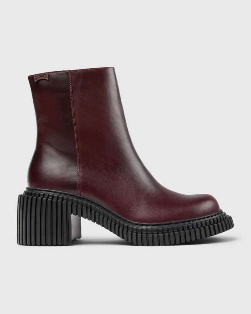 Camper Schuhe damen Burgunderrot
