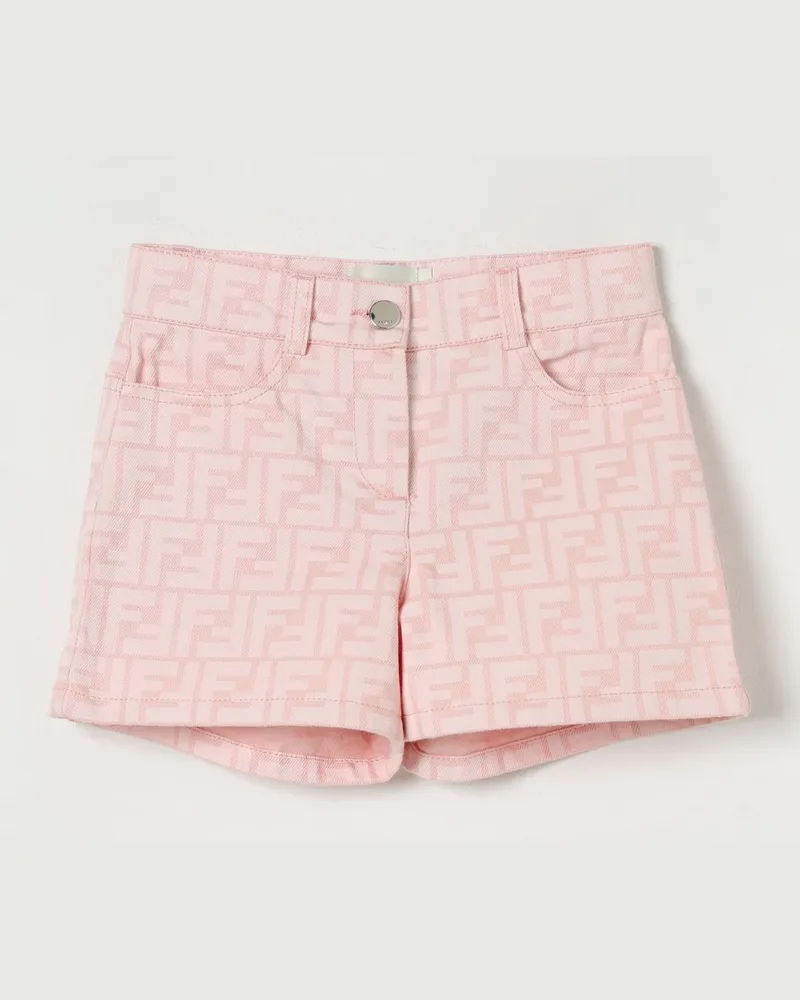 Fendi Shorts kinder Pink