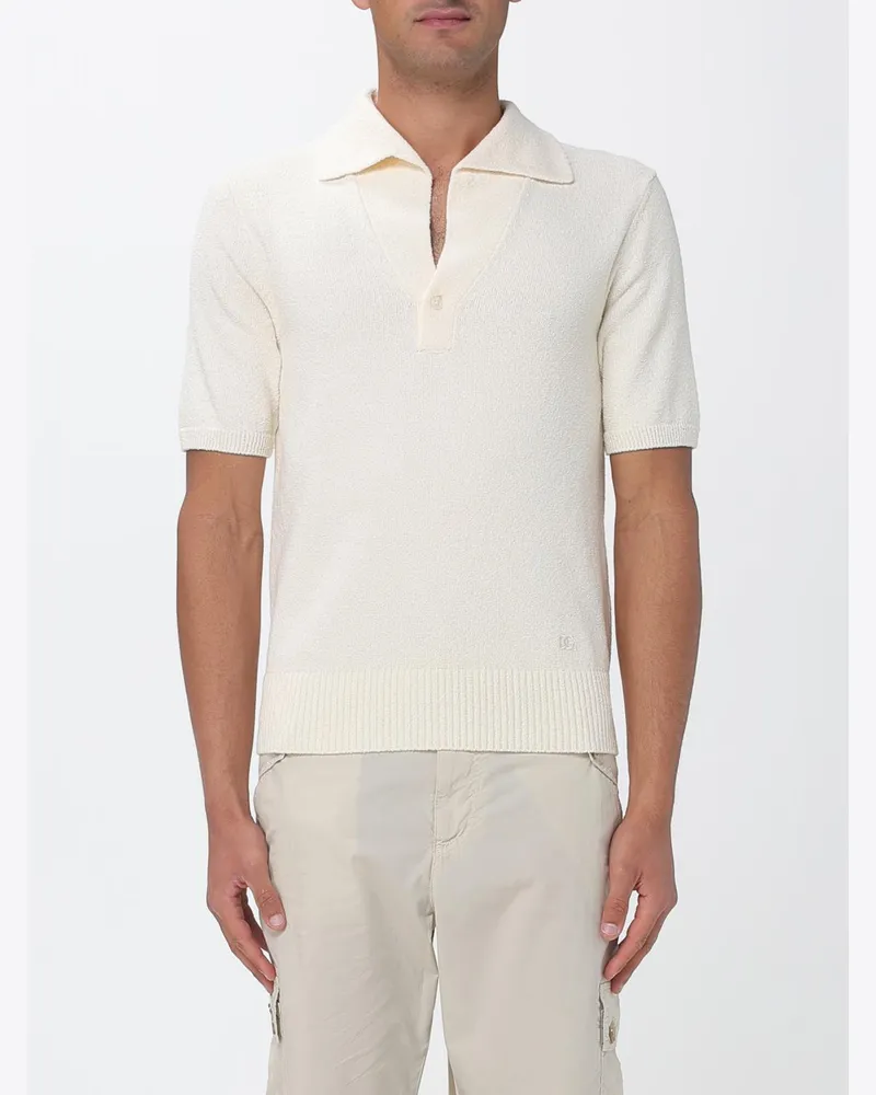 Dolce & Gabbana Polo herren Dolce & Gabbana Beige