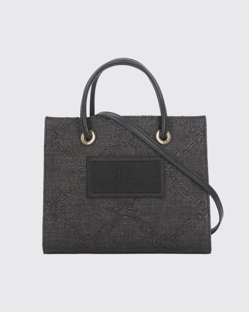 Elisabetta Franchi Schultertasche damen Schwarz