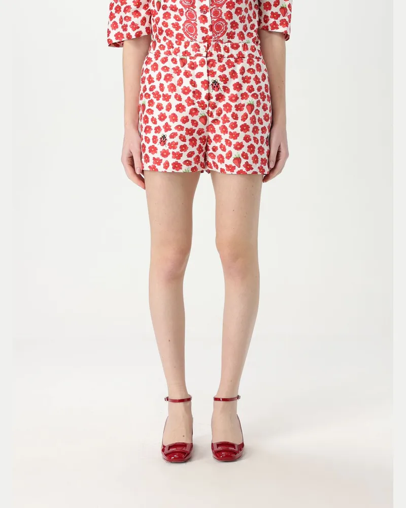 Versace Shorts damen Rot