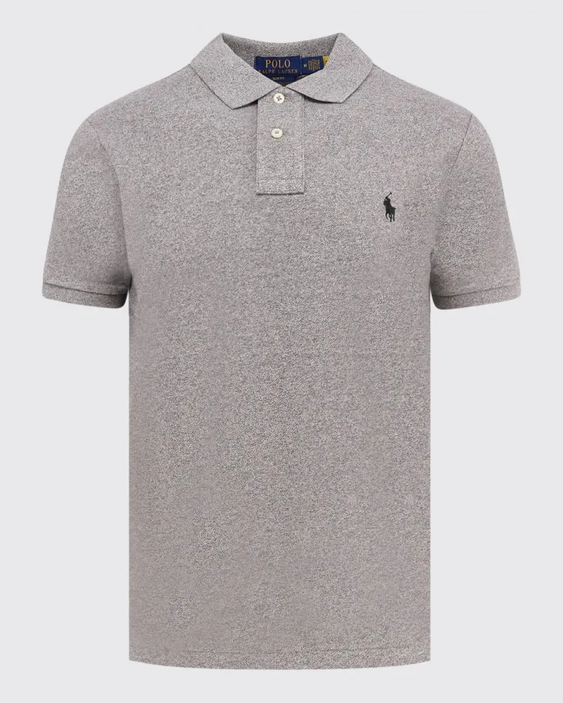 Ralph Lauren Baumwoll Polohemd mit Logo Weiss