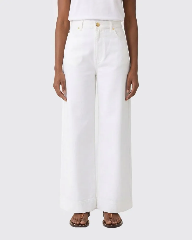 Alberta Ferretti Hose damen Weiß