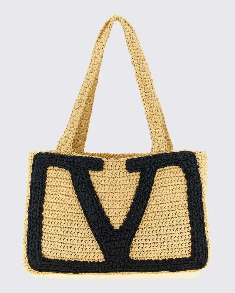 Valentino Garavani Schultertasche damen Haselnuss