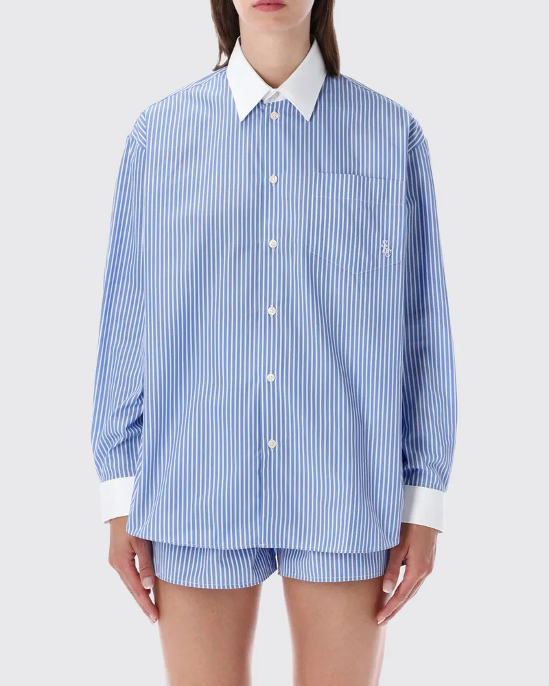 SPORTY & RICH SPORTY  RICH T-shirt damen Sporty & Rich Gestreift