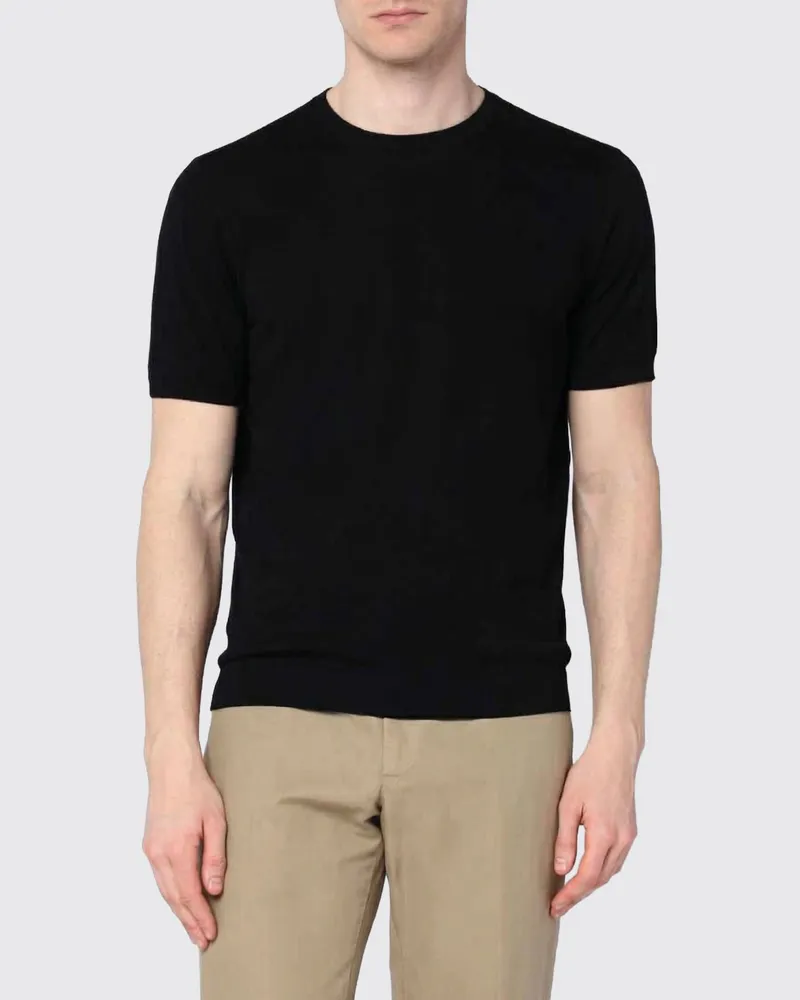 Drumohr  Pullover herren Schwarz