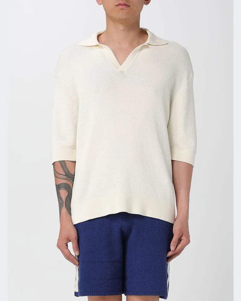 Laneus Polo herren Weiß