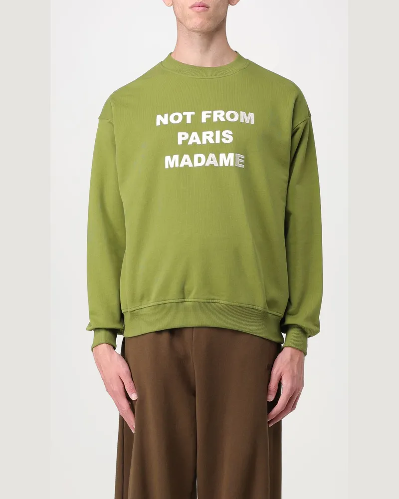 Drôle de Monsieur Sweatshirt herren Drole De Monsieur Grün