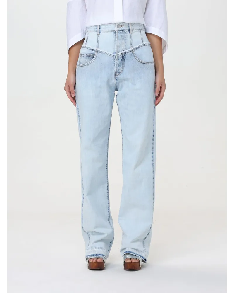 Isabel Marant Hose damen Hellblau