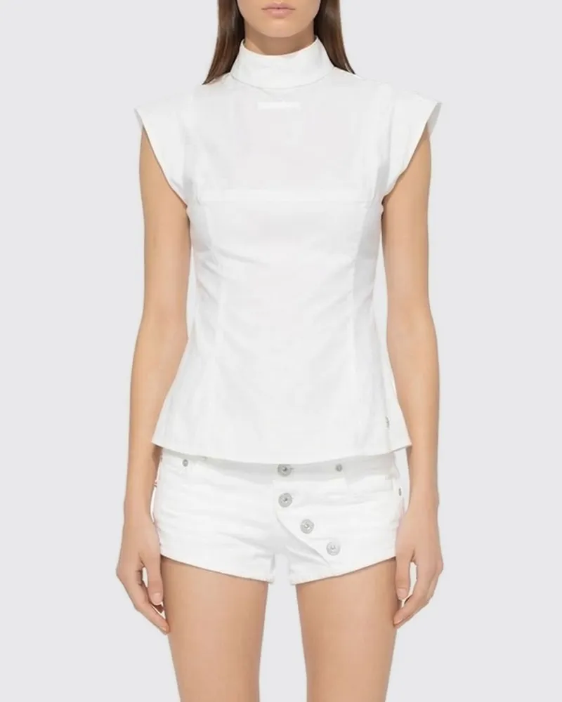 Jean Paul Gaultier Hemdbluse damen Weiß