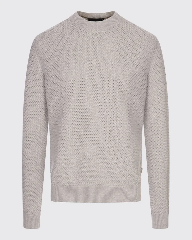 HUGO BOSS Pullover herren Grau