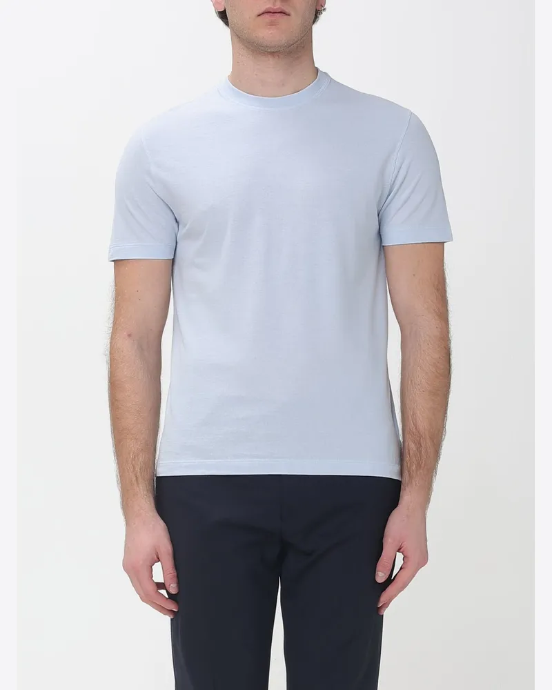 Zanone T-shirt herren Navy