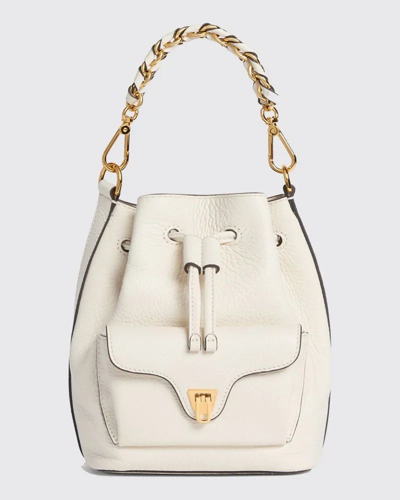 Coccinelle Schultertasche damen Weiß