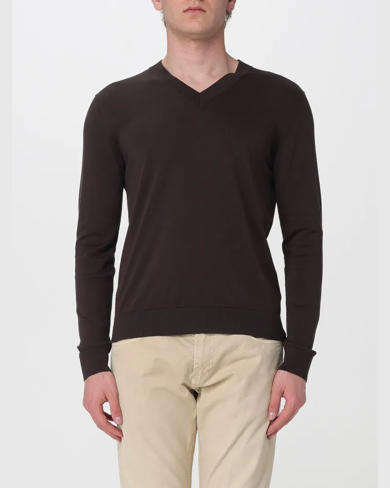 Paolo Pecora Milano Pullover herren Braun