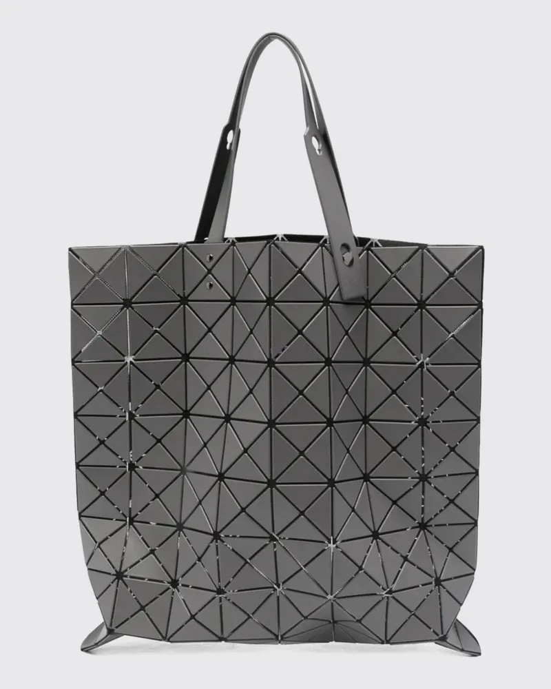 Issey Miyake Tasche aus PVC und Polyester Grau