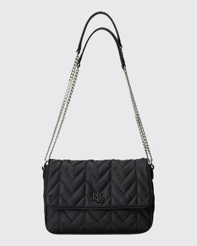 Ralph Lauren Schultertasche damen Schwarz