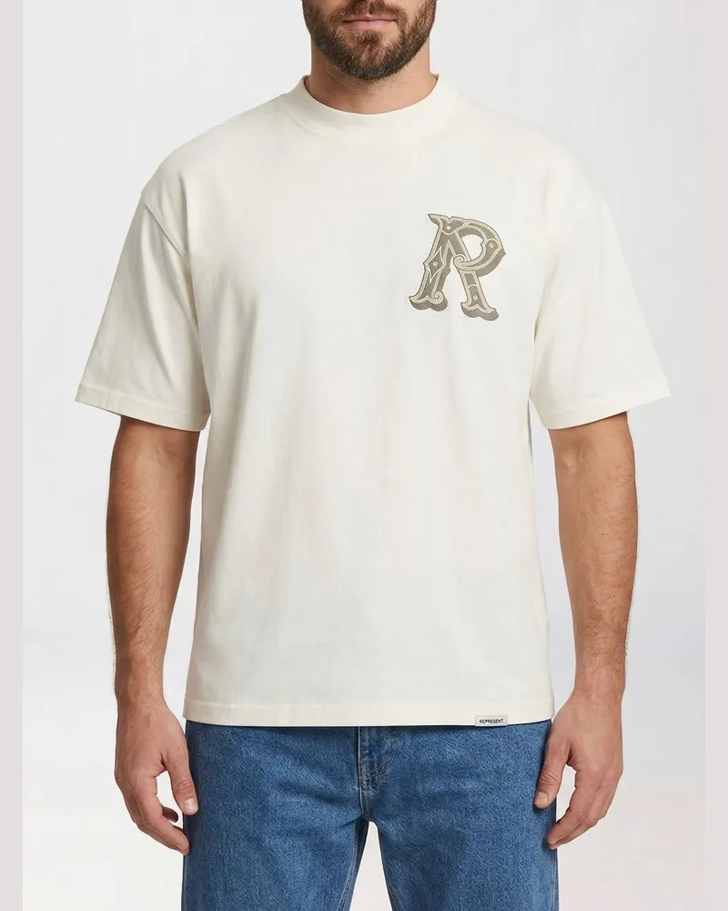 REPRESENT T-shirt herren Weiß