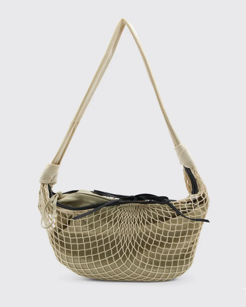 Christophe Lemaire Schultertasche damen Beige