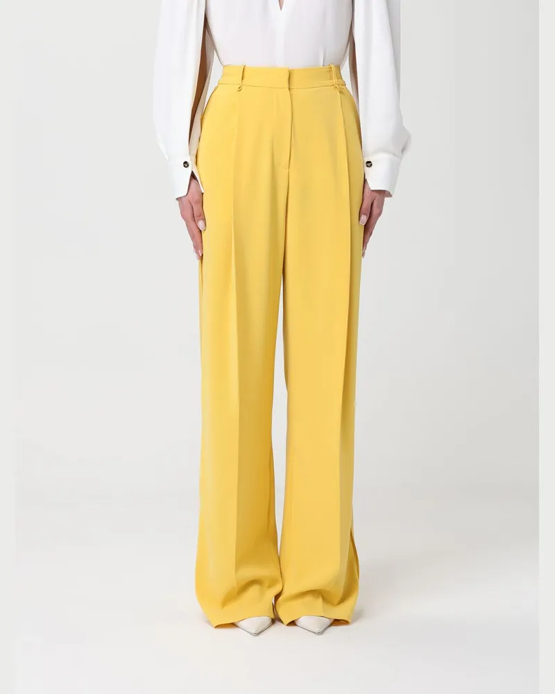 Elisabetta Franchi Hose damen Gelb