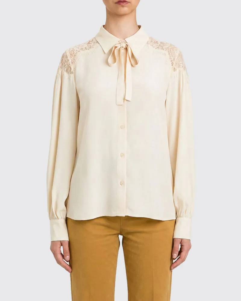 Twin-Set Hemdbluse damen Yellow