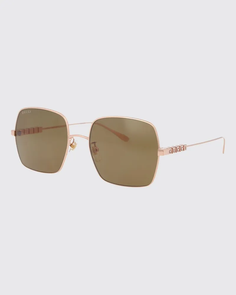 Gucci Sonnenbrille damen Gold