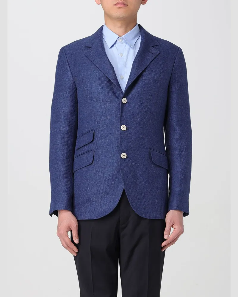 Brunello Cucinelli Jacke herren Blau