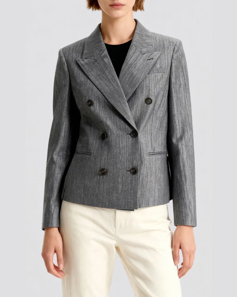 Brunello Cucinelli Jacke damen Silber