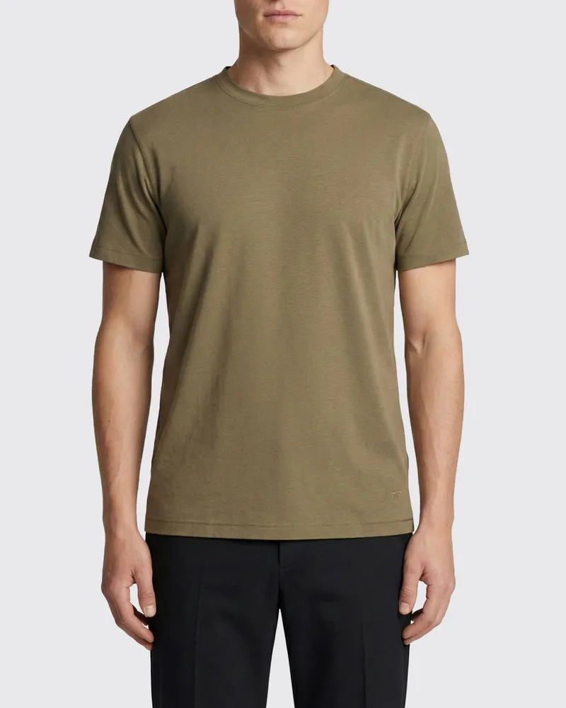 Tom Ford T-shirt herren Grün