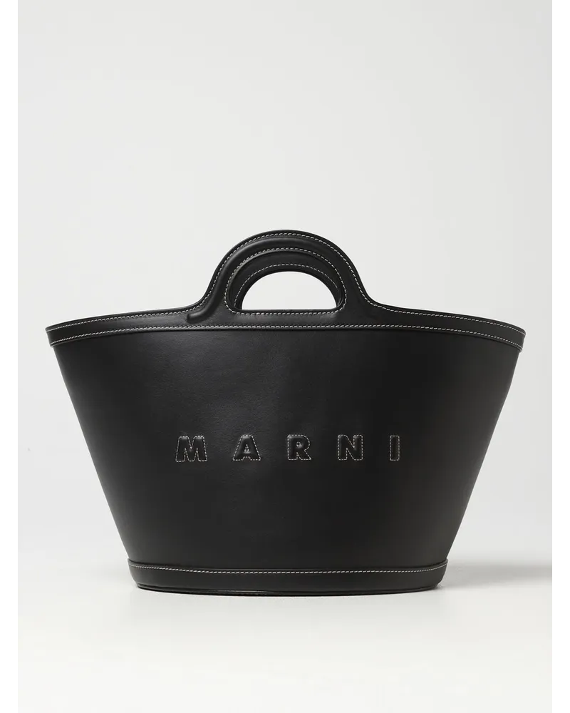 Marni Schultertasche damen Schwarz