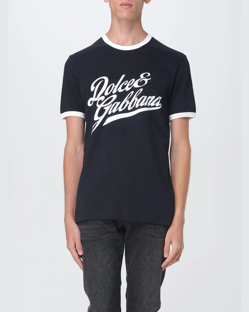 Dolce & Gabbana T-shirt herren Dolce & Gabbana Blau