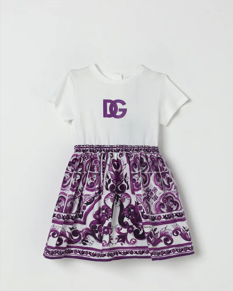 Dolce & Gabbana Kleid kinder Dolce & Gabbana Bunt