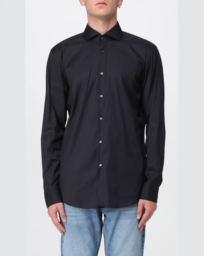 HUGO BOSS Hemd herren Schwarz