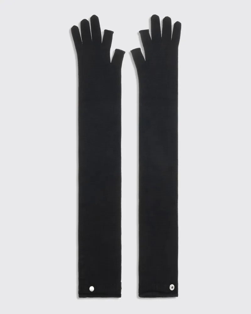 Rick Owens Handschuhe damen Schwarz