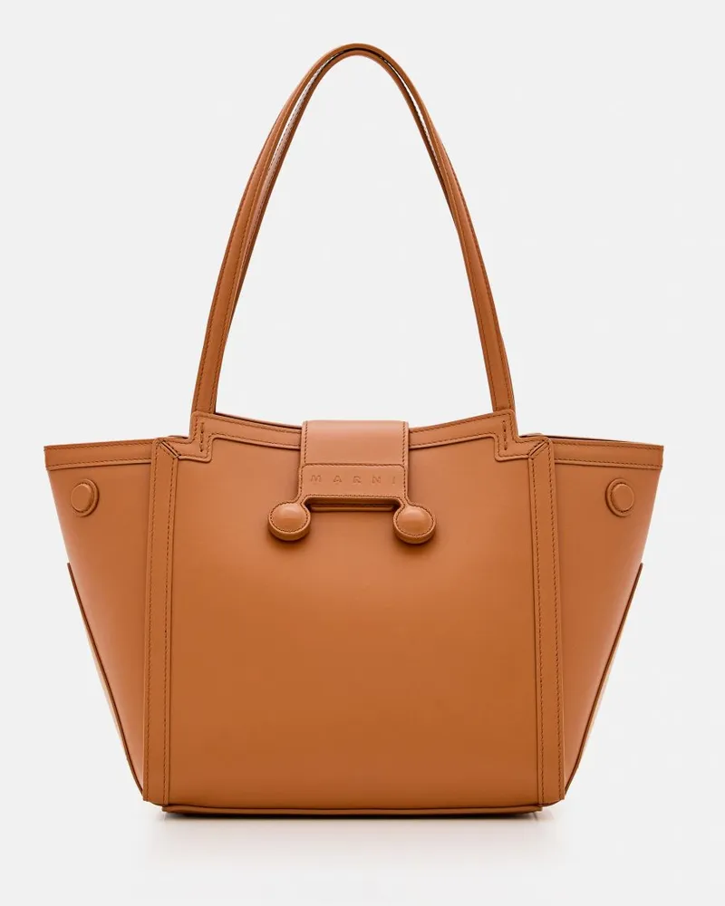 Marni Schultertasche damen Braun