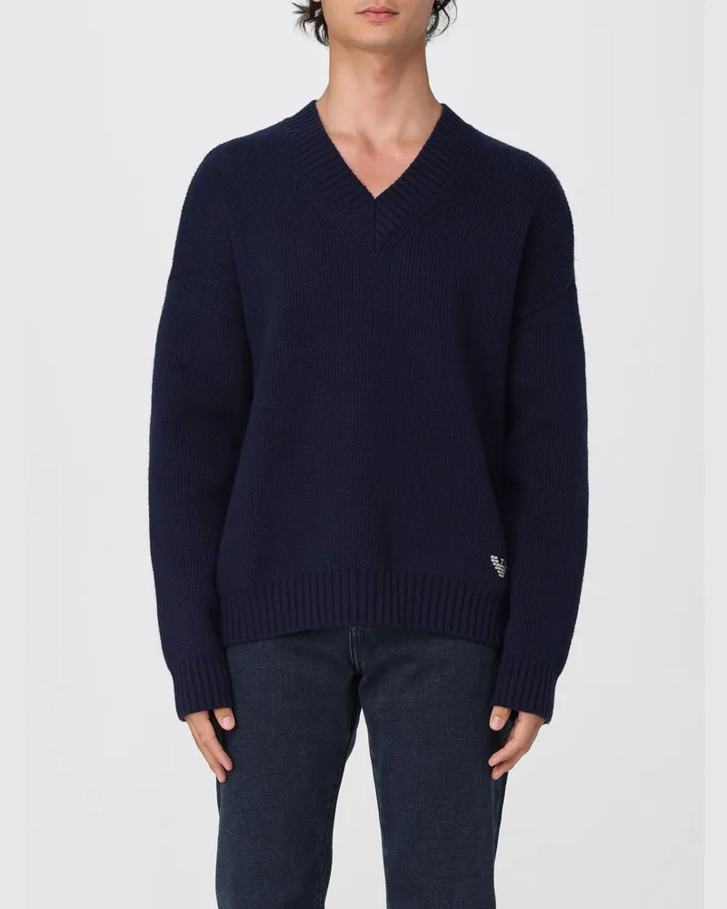 Emporio Armani Pullover herren Hellblau
