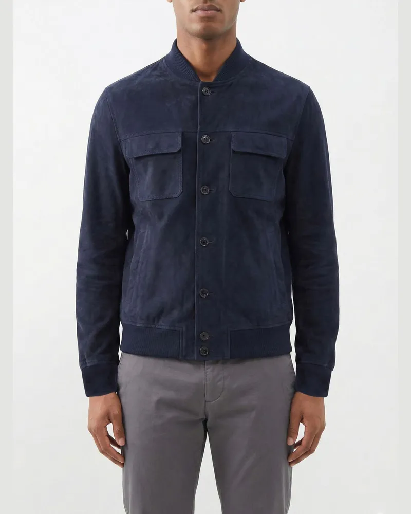 Salvatore Santoro Jacke herren Blau