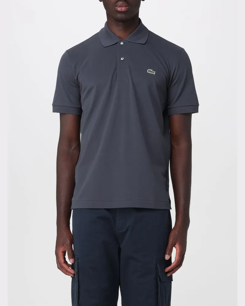 Lacoste Basic Baumwollpolo mit Mini-Logo Grau