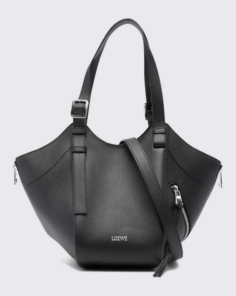 Loewe Schultertasche damen Schwarz