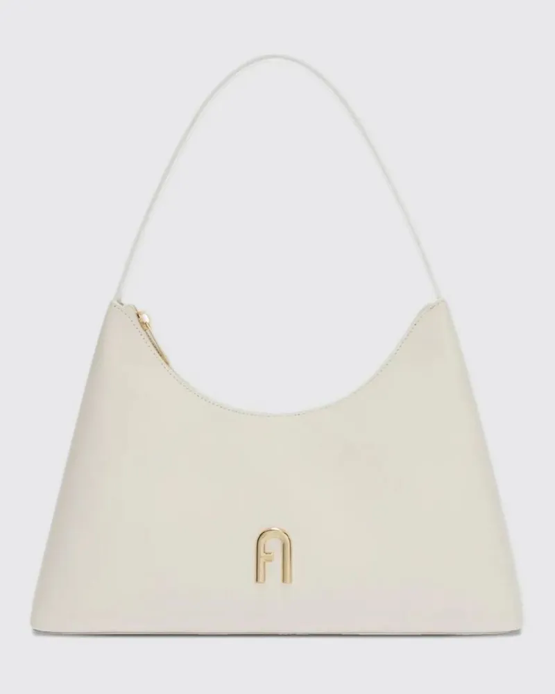 Furla Schultertasche damen Cream