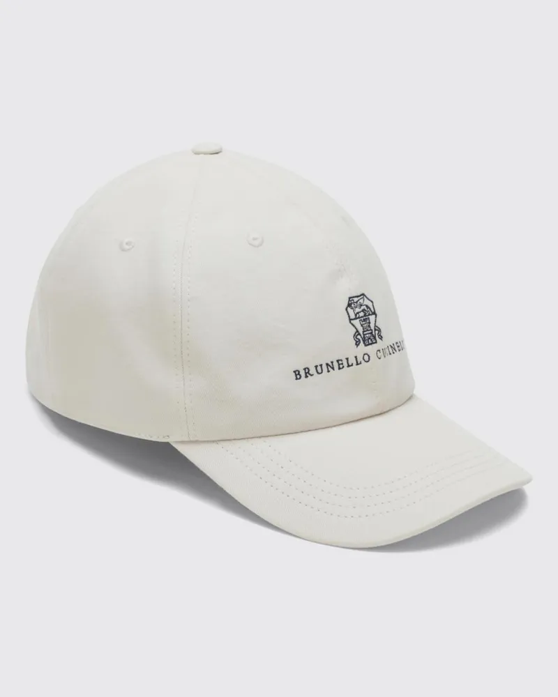 Brunello Cucinelli Hut herren Weiß