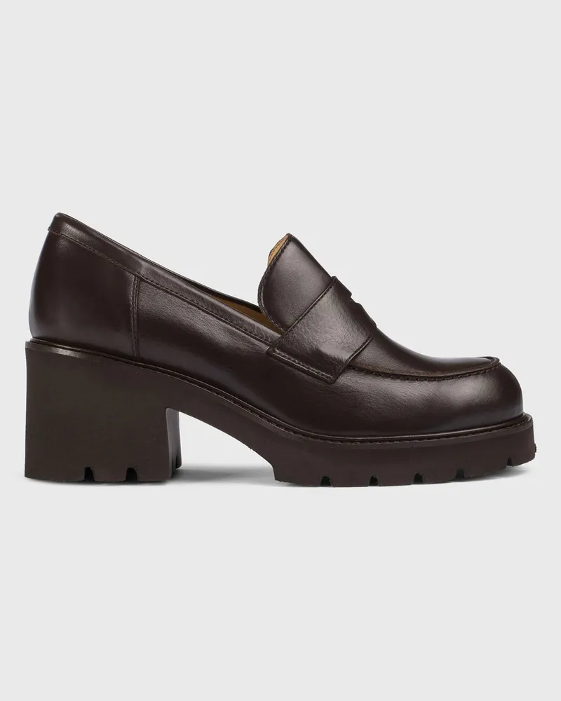 Doucal´s Mokassins damen Mahagoni
