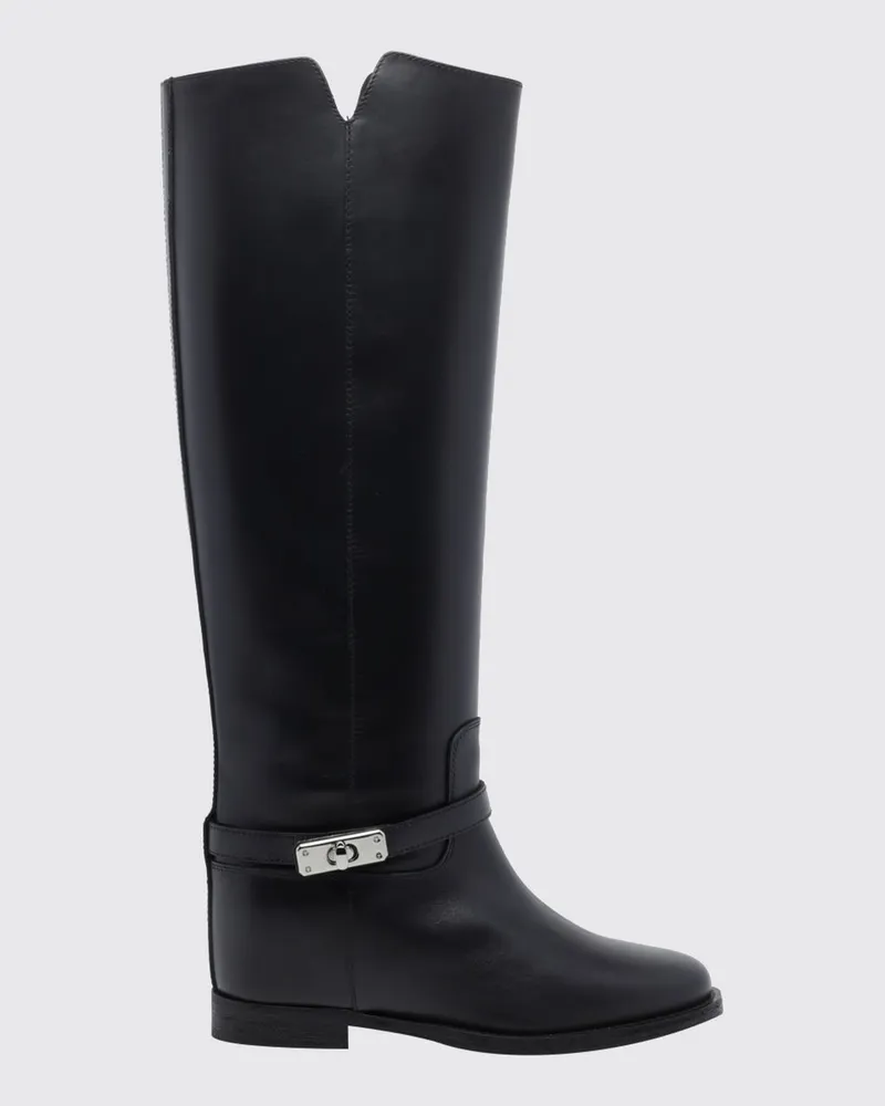 Via Roma 15 Stiefel damen Schwarz