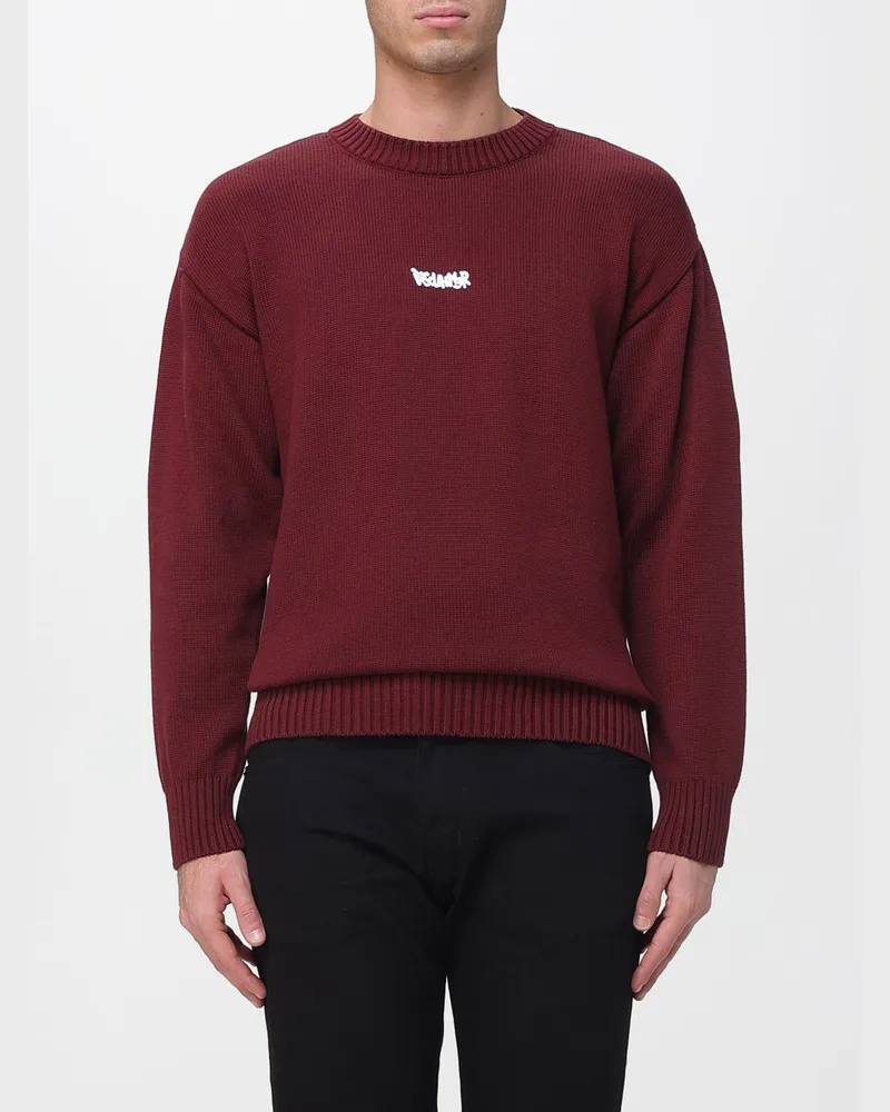 DISCLAIMER Pullover herren Burgunderrot