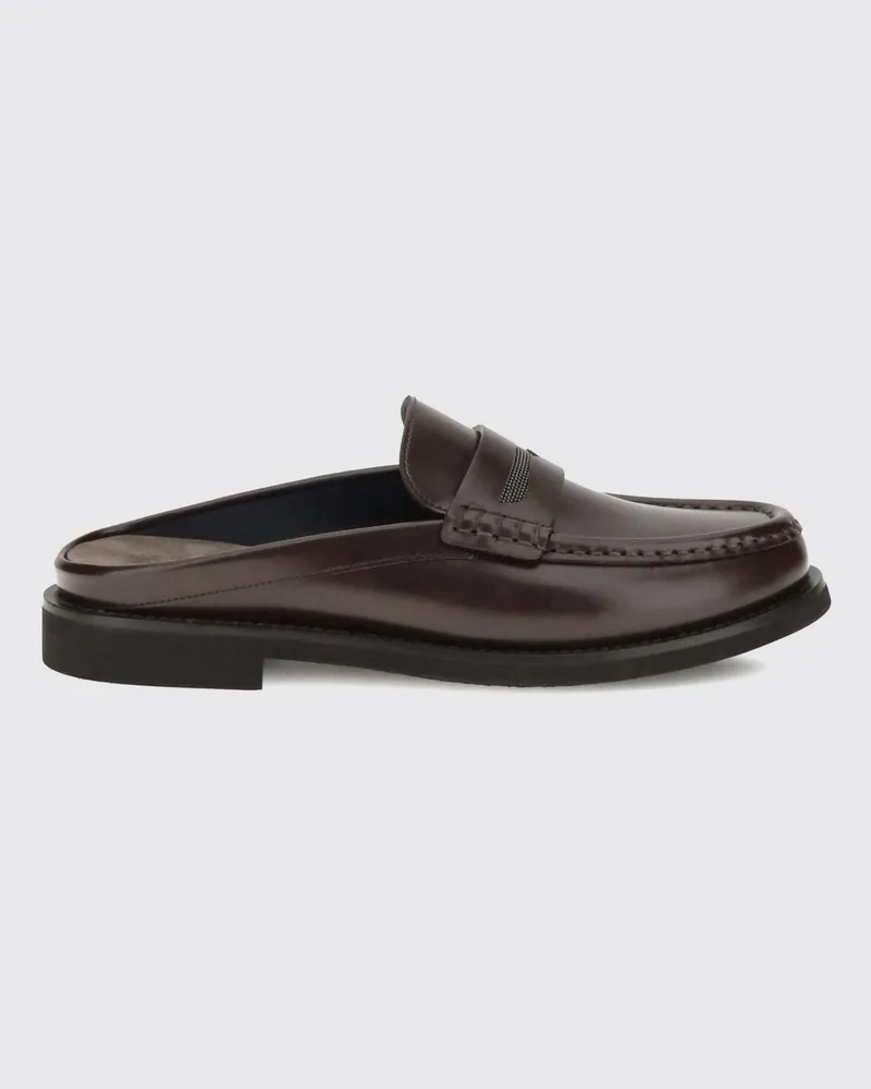 Brunello Cucinelli Schuhe damen Burgunderrot