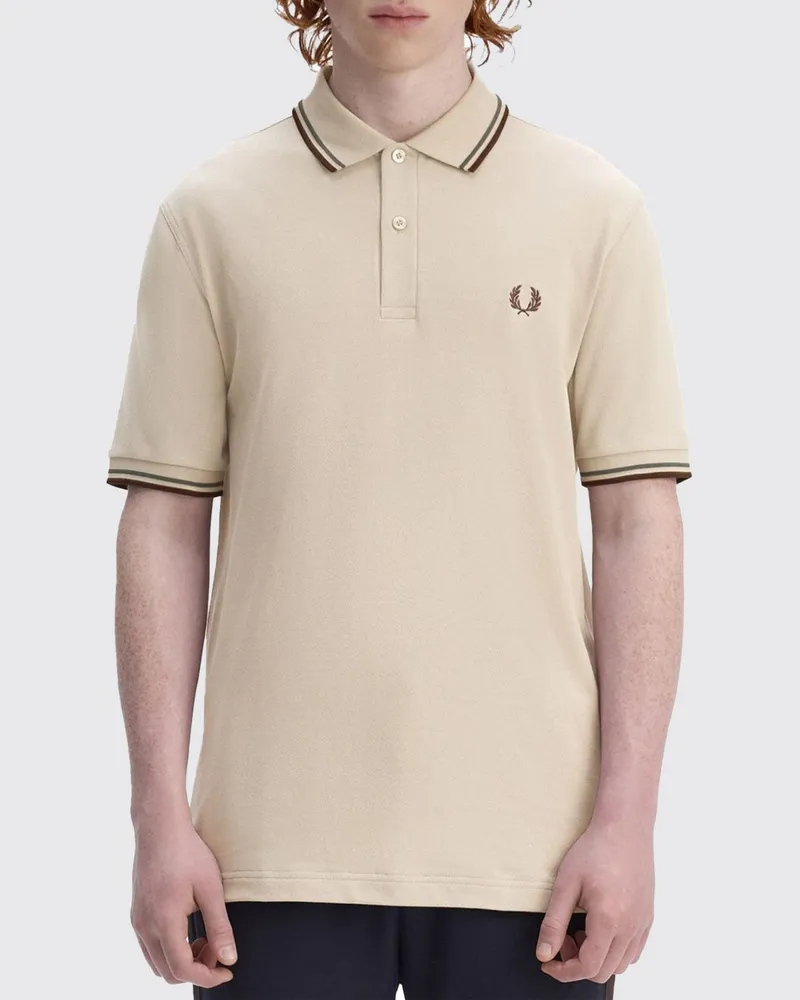 Fred Perry T-shirt herren Ivory