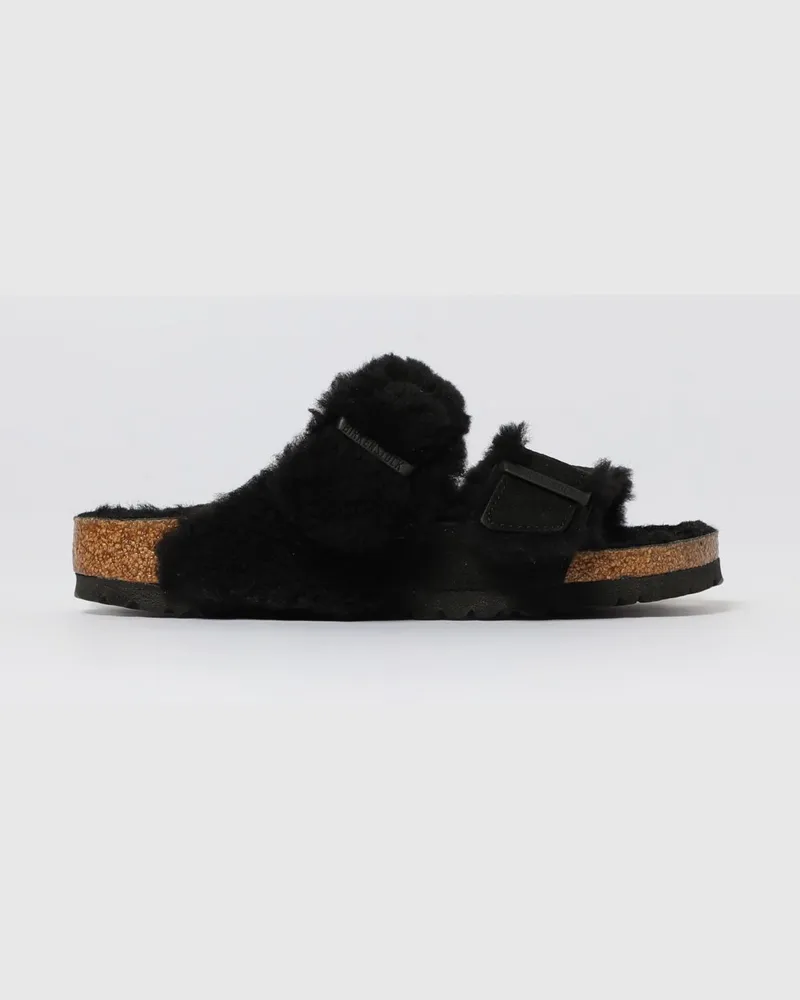 Birkenstock Flache sandalen damen Schwarz